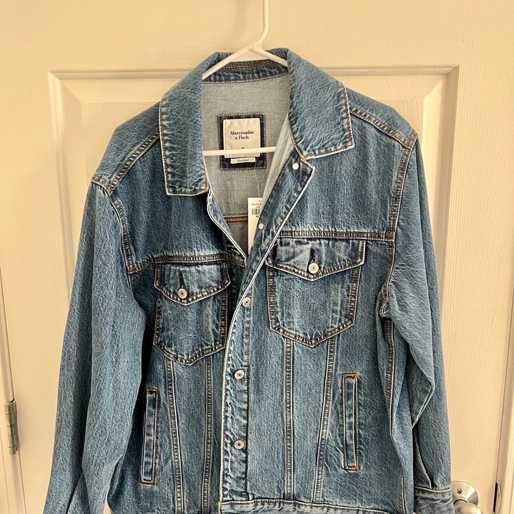 Abercrombie & Fitch Classic Blue Denim Jacket